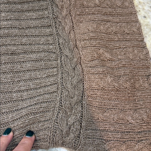 Old Navy Lambs wool blend open cowl neck sweater - Picture 5 of 11